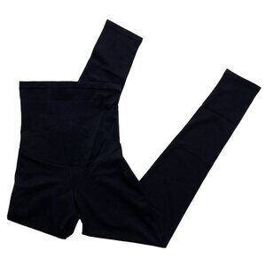Motherhood Maternity Leggings Women's LARGE Black Pull-On Stretchy NWOT